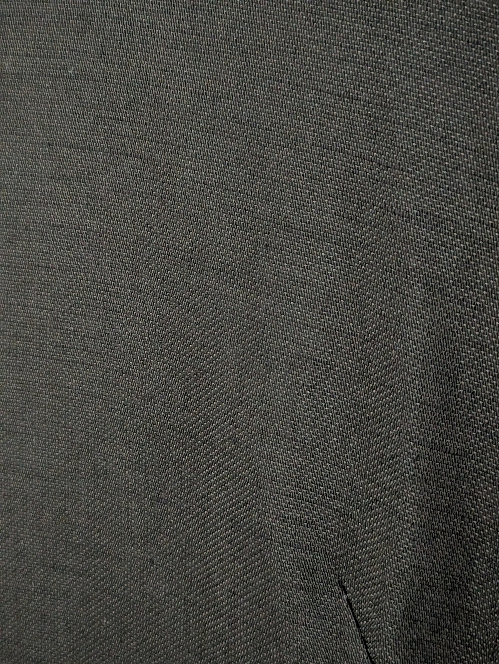 Lafayette 148 New York Silk Linen Shirt Dress Brown Button Front Midi Size 4 - Picture 6 of 7